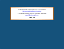 Tablet Screenshot of insiderinsights.investorplace.com